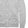 Polo Ralph Lauren SS22 Solid Color Single-Breasted V-Neck Long Sleeve Knit Sweater Men Sweater Gray MNPOSWE16810078-F16