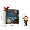 Christmas Arrival Calendar Includes 2D Flat Pink Floyd Pendants Holiday Birthday Surprise Collectibles Rock Band Surroundings