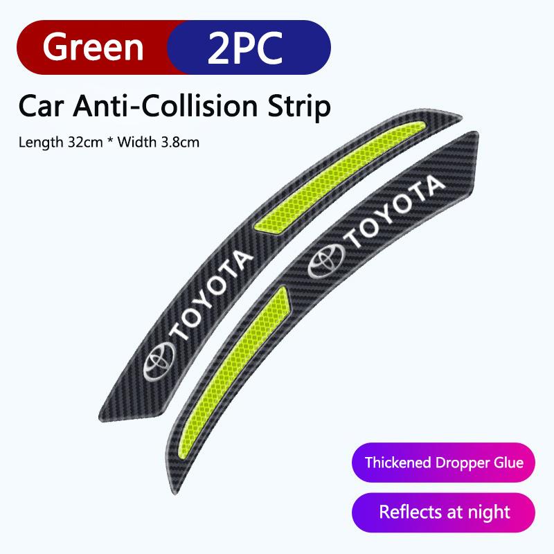 Carbon Fiber Car Fender Sticker Tire Guard Arch Trim NVCFDH5 Sticker For Toyota Gazoo Racing Corolla Yaris Chr Auris Rav4 Prado Avensis