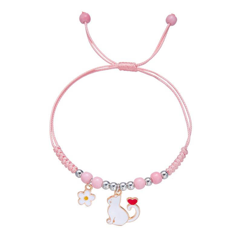 

JYL TS Bracelet Four-leaf Clover Inlaid Design Elegant Attracts Luck And Success BR24Y0057 електричні вапна кольору