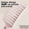 Lightweight Hair Comb Curved Vented Brush for Women Detangling Paddle Long Thick Curly Wet Hair Blow Fast Drying Detangler Styling Tool