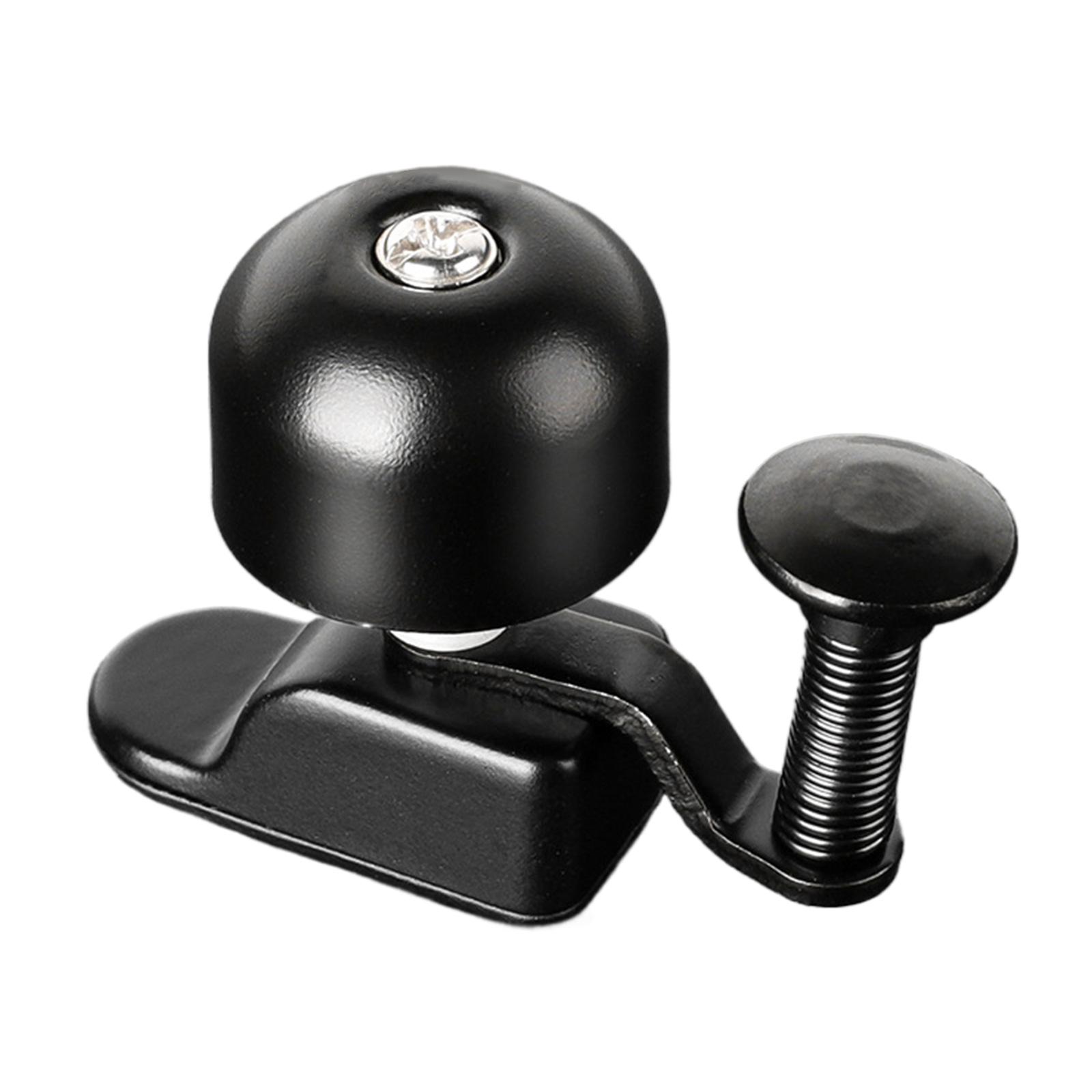 

Loud Crisps Bicycles Bells Cycling Bikes Clear Sound Small Bike Bells Pick Strikes Horn for Mountain Road Bike Handlebar чёрный
