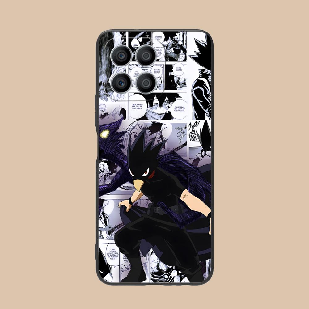 MHA Tokoyami Mobile Phone Case for Honor 90 80 70 60 50 30 20 10 9 8 7 Pro S SE Lite 5G Colorful Printing Cover Cover Luxury