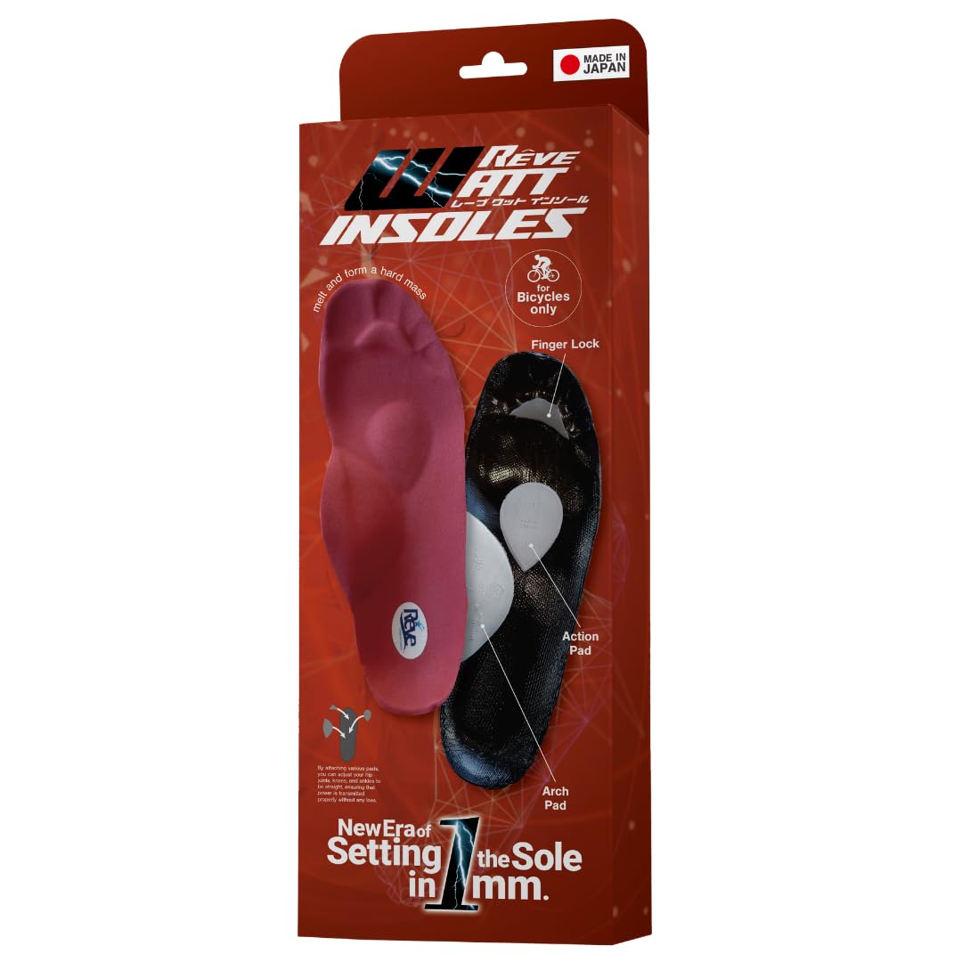 

Reve WATT Insole Made in Japan Bicycle Road Bike WATT Insole (XL)