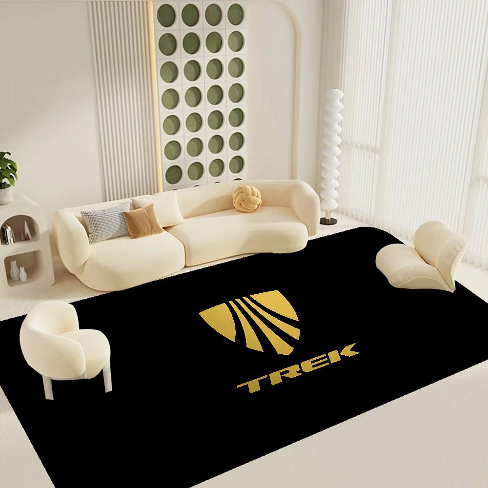 T-TREKS Bicycle Floor Mat Rectangle Anti-slip Home Soft Badmat Front Door Indoor Outdoor Mat Hotel Decor Mat