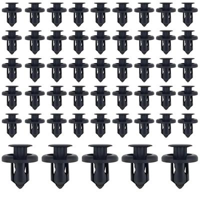 Honda Car Rivets Nylon Push Type Hole Diameter 0.4 Inch (10 Mm) 91503-sz3-003 Bumper Fender Clip [50 Pack]