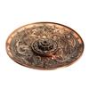 F Porte-encens Rétro Métal Dragon et Phénix Brûleurs d'encens Lotus pour Bâtonnets d'encens Cône Encensoir Assiette Bouddhisme Décoration de Maison