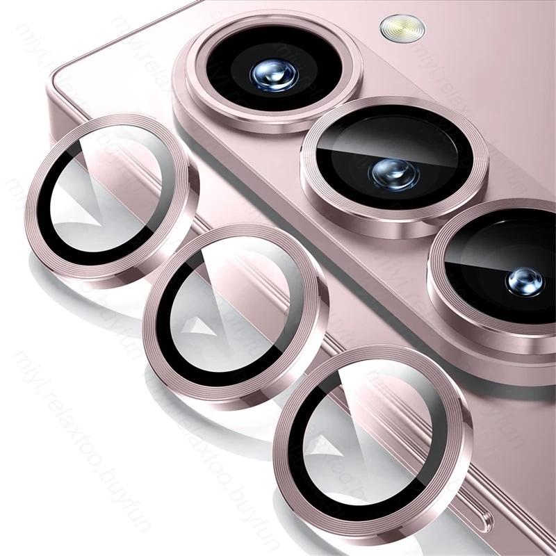 Metal Camera Ring Guard Cap For Samsung Galaxy Z Fold 7 6 5 HD Rear Lens Glass Protective Film Case Friendly