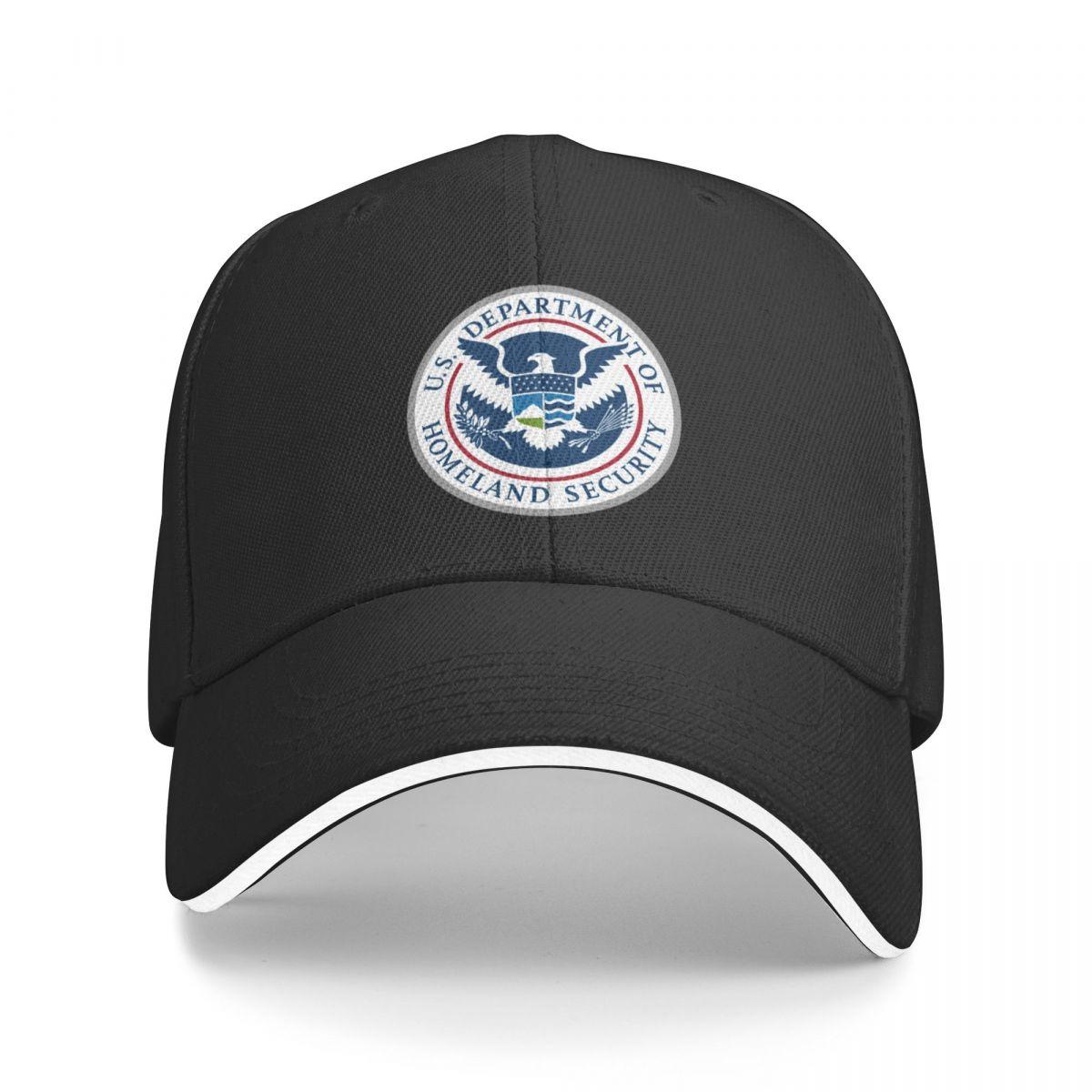 

НАС. Кепка Министерства внутренней безопасности США, DHS, бейсболка, шляпа в стиле аниме, мужская зимняя женская кепка