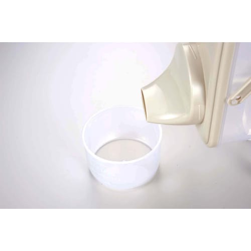 Pearl Metal Handy Rice Storage Box, 2kg Capacity, with Measuring Cup, Berry, H-5603, Made in Japan