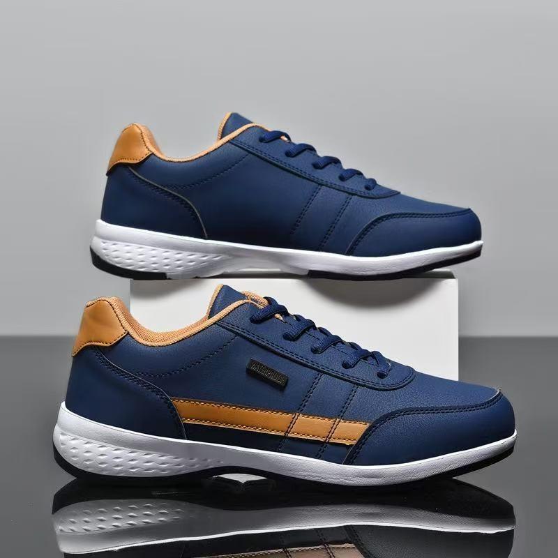 Korean Style Men S Casual Sneakers Breathable Running Shoes Fashionable Board Shoes