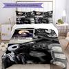 Christmas Nightmare Bedding Set Breathable Duvet Cover with Pillowcases Decorative Bed Linen for Bedroom Home Decoration Birthday Gift