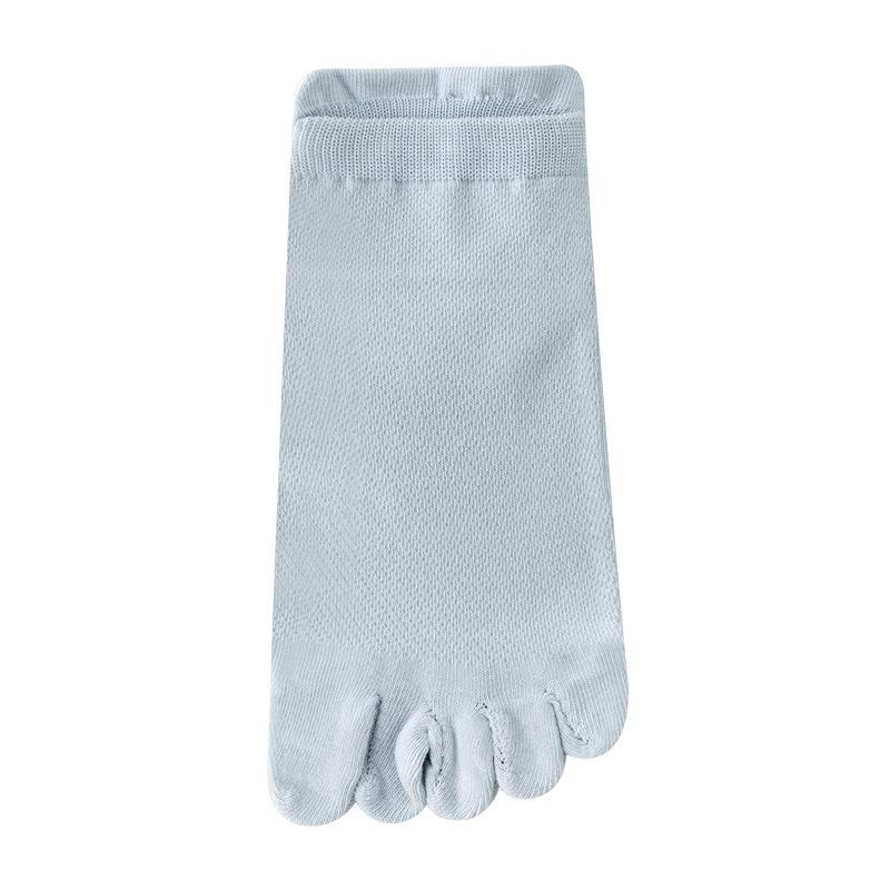 Five-finger Socks, Pure Cotton Thin Antibacterial Toe Socks with Mesh, Breathable and Odorless Toe Socks, Anti-athlete's Foot Socks