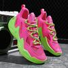 Mens Wide Fit Basketball Shoes Mid-Cut Breathable Mesh Sneakers Youth Sports Training Casual Wear