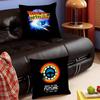 Cartoon Classic Movie B-Back To The F-Future Pillow Case Fashion Square Pillowcase Bedroom Sofa Room Ins Decoration Leisure