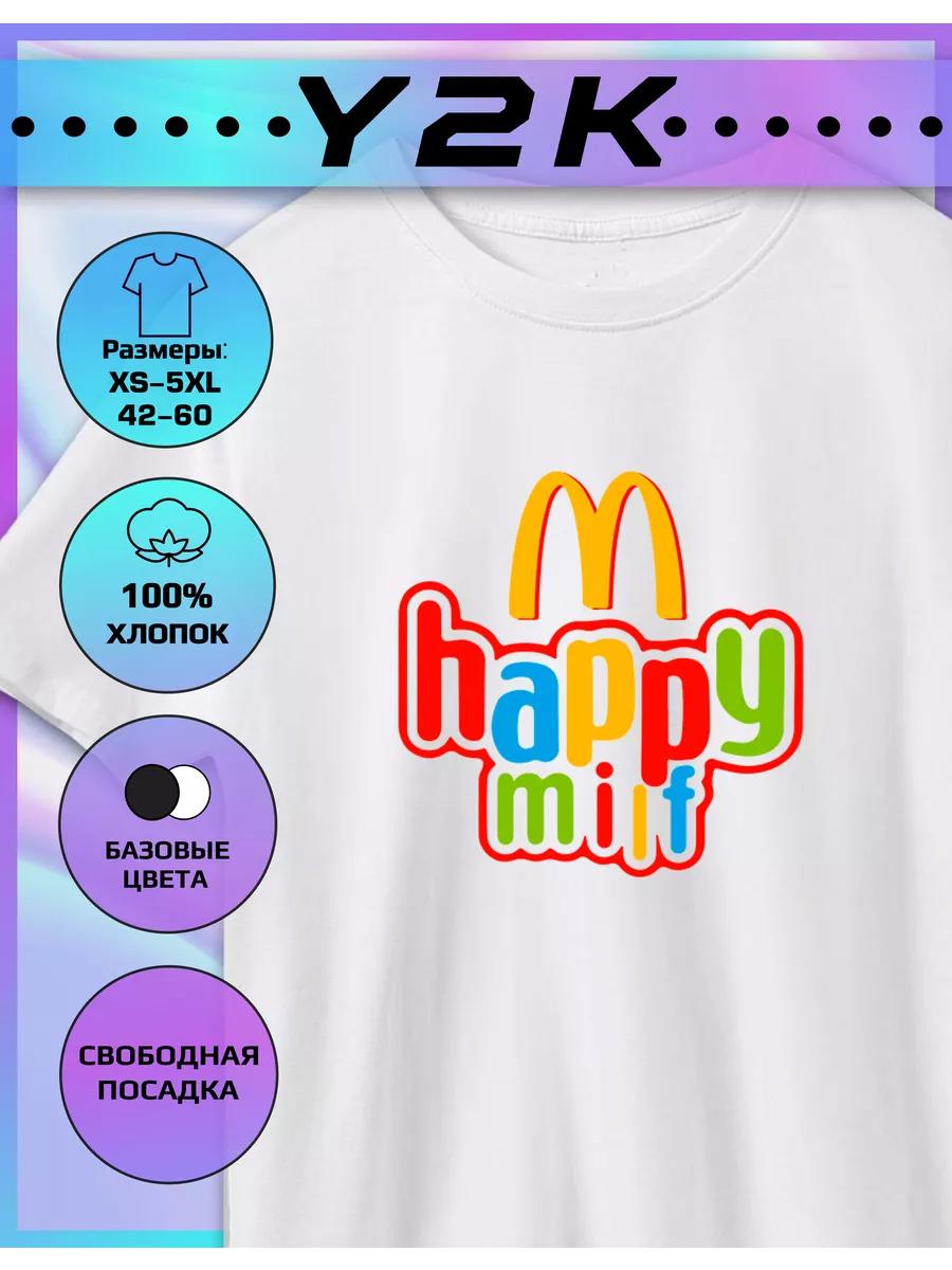 Y2K Retro Printed T-shirt 4XL