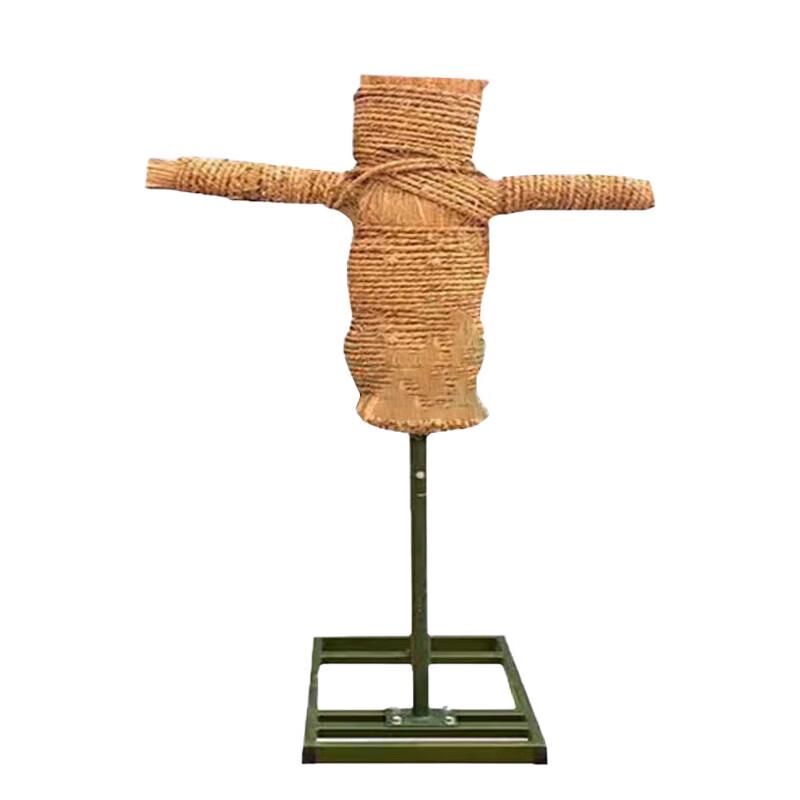 Straw Man Training Dummy with Base