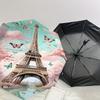 1PC Eiffel Tower Butterfly Umbrella-8-Rib Reinforced, Automatic Open, Lightweight & Durable, Fashion Accessory for Outdoor, J0359