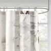 Elegante tenda da doccia con motivo floreale - impermeabile e facile da asciugare - perfetta per il bagno di casa - design moderno minimalista
