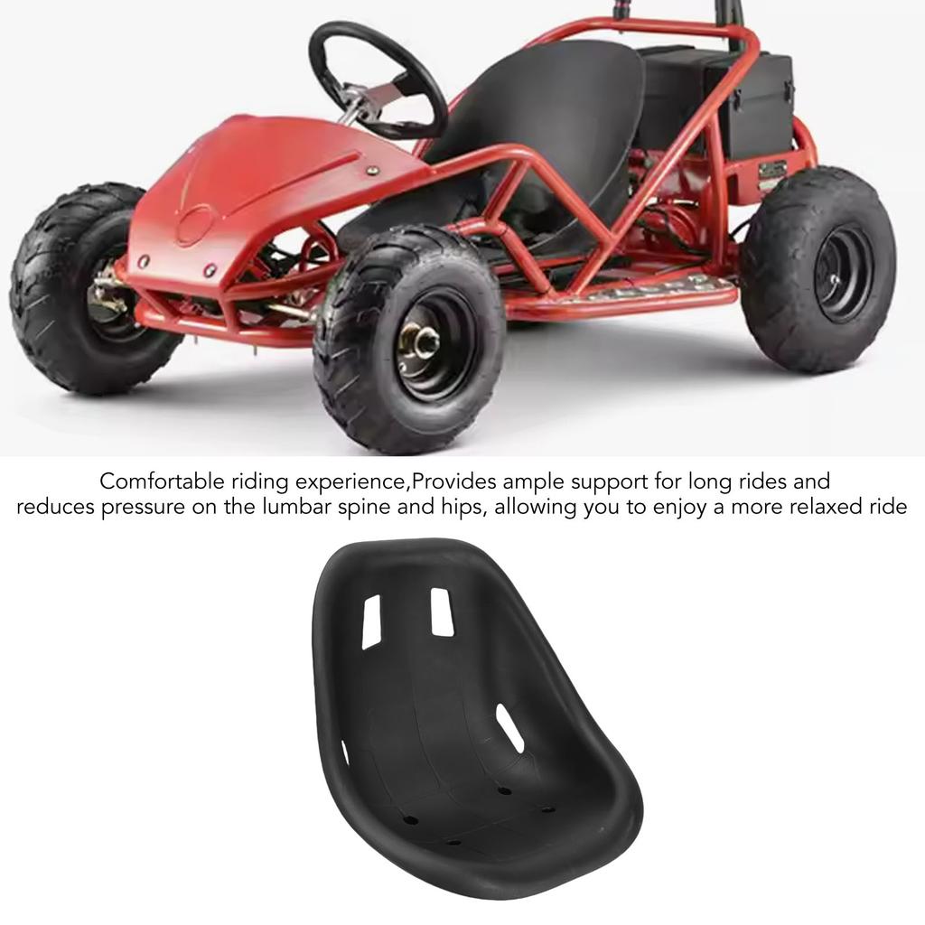 Go Kart Seat Ergonomic Comfortable Backrest Saddle for Drift Cars Air Cushion Boards