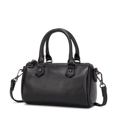 New Trendy Luggage Leather Goods Boston Pillow Bag Genuine Leather Sewn Women's Crossbody Bag