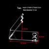 Clear Acrylic Pen and Pencil Display Stand with Customization Options