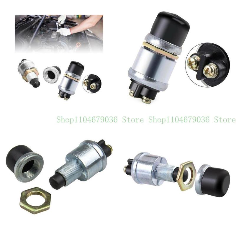 652F Waterproof Ignition Starter Switch 60A DC12V 24V Truck Engine Start Push Starter