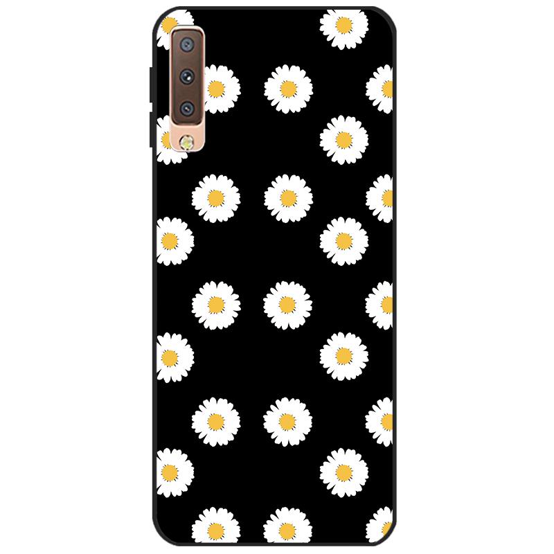 For Phone Case Samsung Galaxy A7 2018 Case Bumper Soft TPU Silicone Coque Back Cover For Samsung A7 2018 A750 A750F Case Fundas