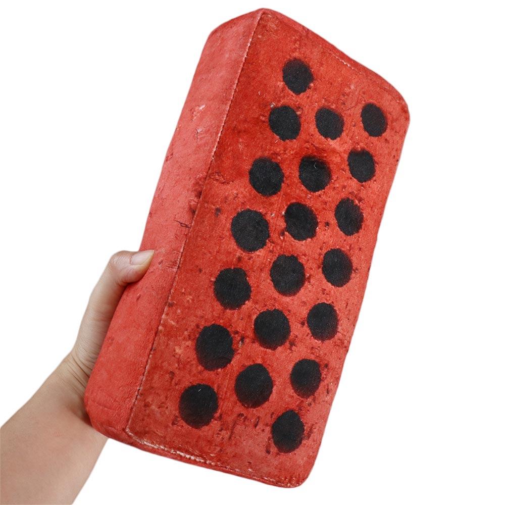 Simulation Brick Plush Sponge Brick Toy Cushion Funny Sponge Simulation Brick Cute Creative Simulation Fake Brick Plush Cushion