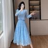 Lace Blouse Skirts Sets Solid Spring Autumn Korean Fashion 2 Pieces Set Women Outfits Elegant Conjunto Femenino