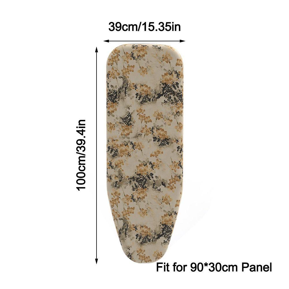 Cartoon Ironing Board Cover Elastic Heat-resistant Ironing Board Cloth Thickened Stain Resistant Ironing Heat Shield