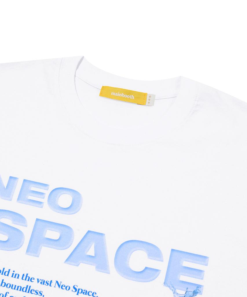 MAINBOOTH Neo Space T-Shirt(White)