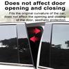 Glossy Black Window Door Deal B C Pillar Post Cover Sticker For Hyundai Kona Encino 2018-2022 2019 2020 2021 Interior Mirrors 6