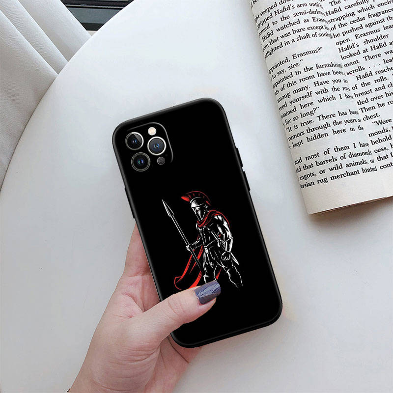 IR25 Spartan Warrior Case for Samsung A06 A35 A25 A24 A15 A05S A05 M55 M35 M15 A02 A12 A13 A10 A16 A20 A30 A22 A31 A32 A33 A42 A50