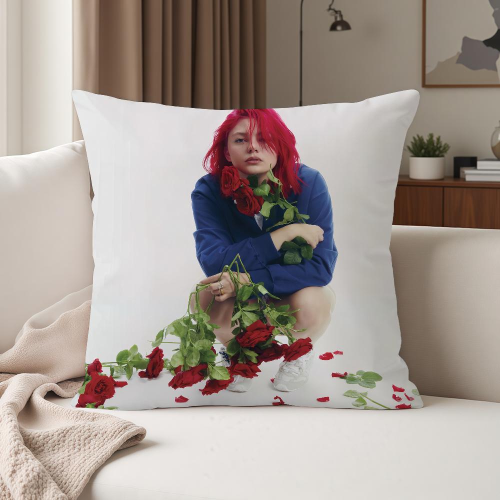 Singer Louane Maman Pillow Case Suitable For Bedrooms Living Rooms Cars Home Decoration