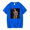 Alex Pereira T Shirt long or short sleeves vintage Washed Stylish graphic fashion streetwear Stretched Versatile Slightly
