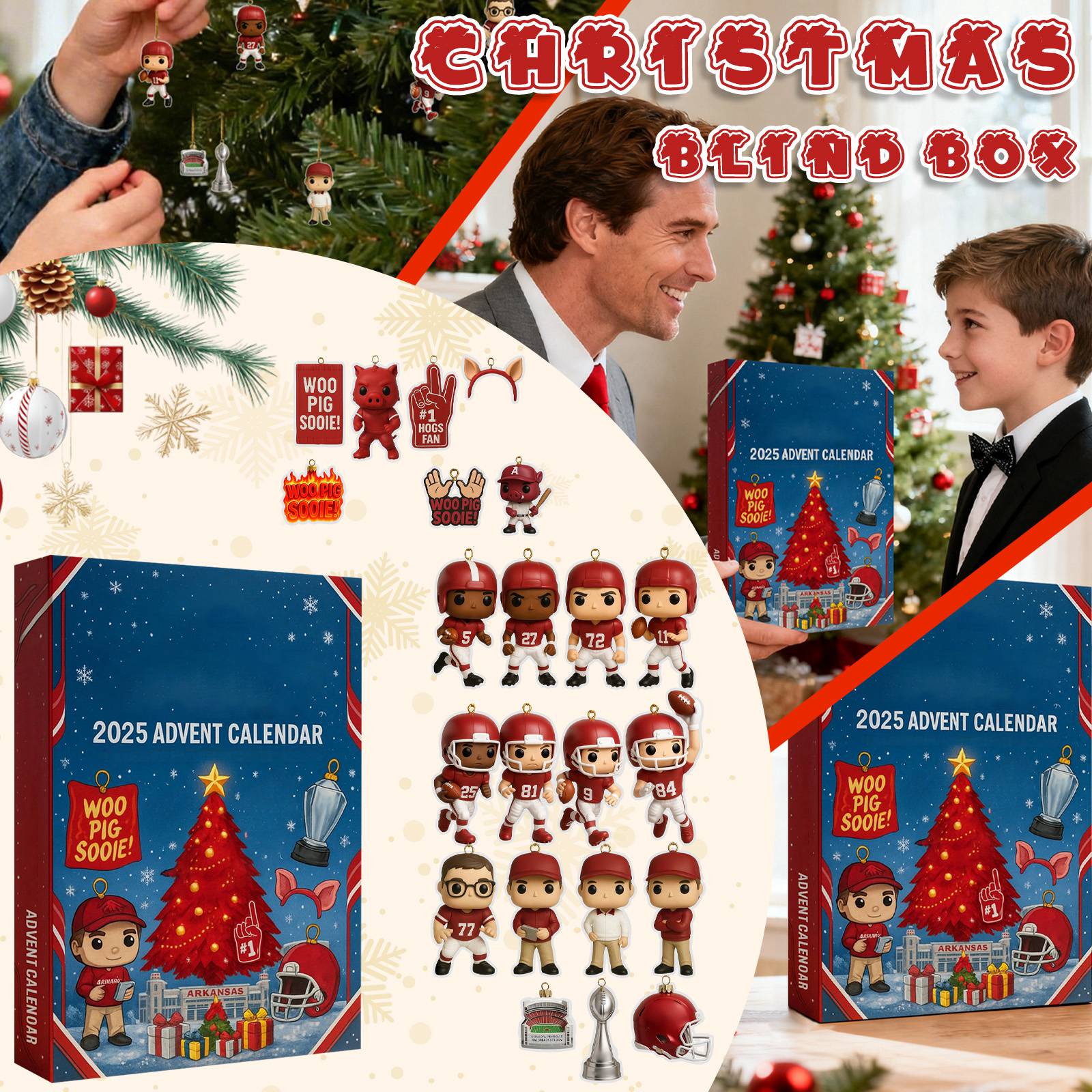 

Адвент-календарь, Адвент-календарь, Спортивный адвент-календарь для мальчиков, Акриловый календарь обратного отсчета на 24 дня, Адвент-календарь One Size