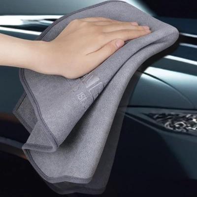 Mikrovláknová utěrka na auto Dvousrstá plyšová Zesílená lešticí utěrka pro detailing auta Domácí čisticí nástroj Autodíly (35 * 75 cm)