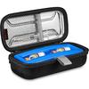 Insulin Vial Carrying Cooler Case, Portable Water Resistant Insulated Diabetic Organizer Protective Hard Shell Medical Travel Case with One Ice Brick