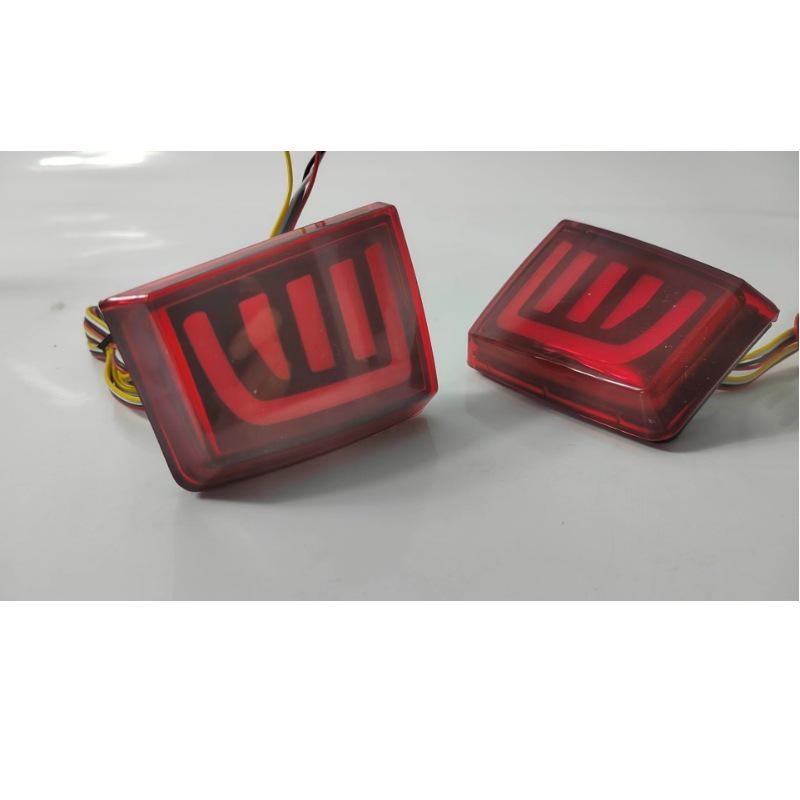Rear Bumper Fog & Brake Light for 2007-2020 Mitsubishi Pajero V85/V87/V93/V97
