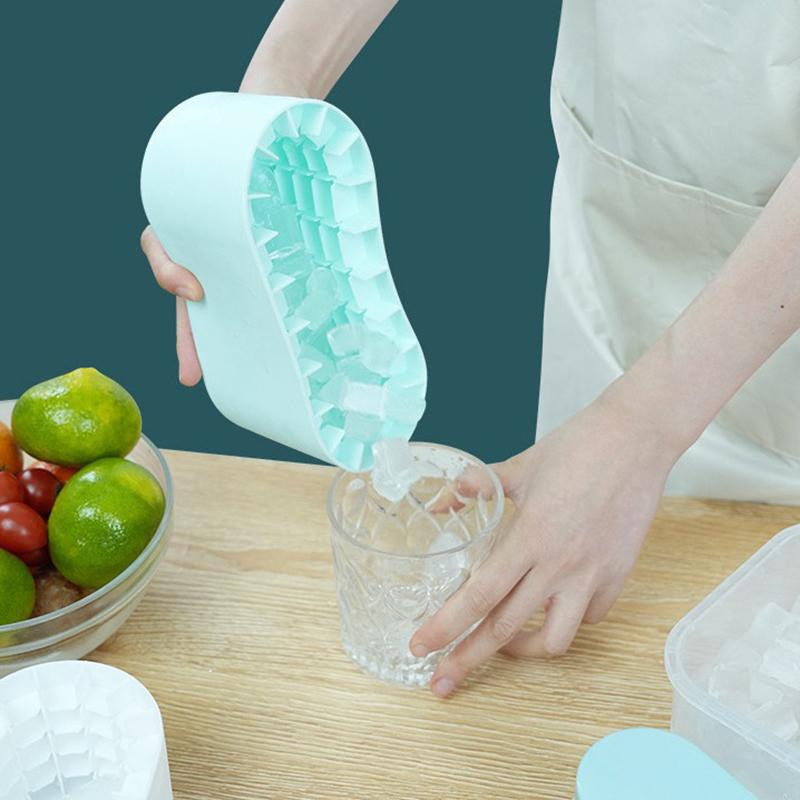 Forma na pohár na ledovou nádobu Silikonová forma na ledové kostky Potravinářská Rychle zmrazí Výrobník ledových kostek Ledová nádoba Whisky Kuchyňské doplňky