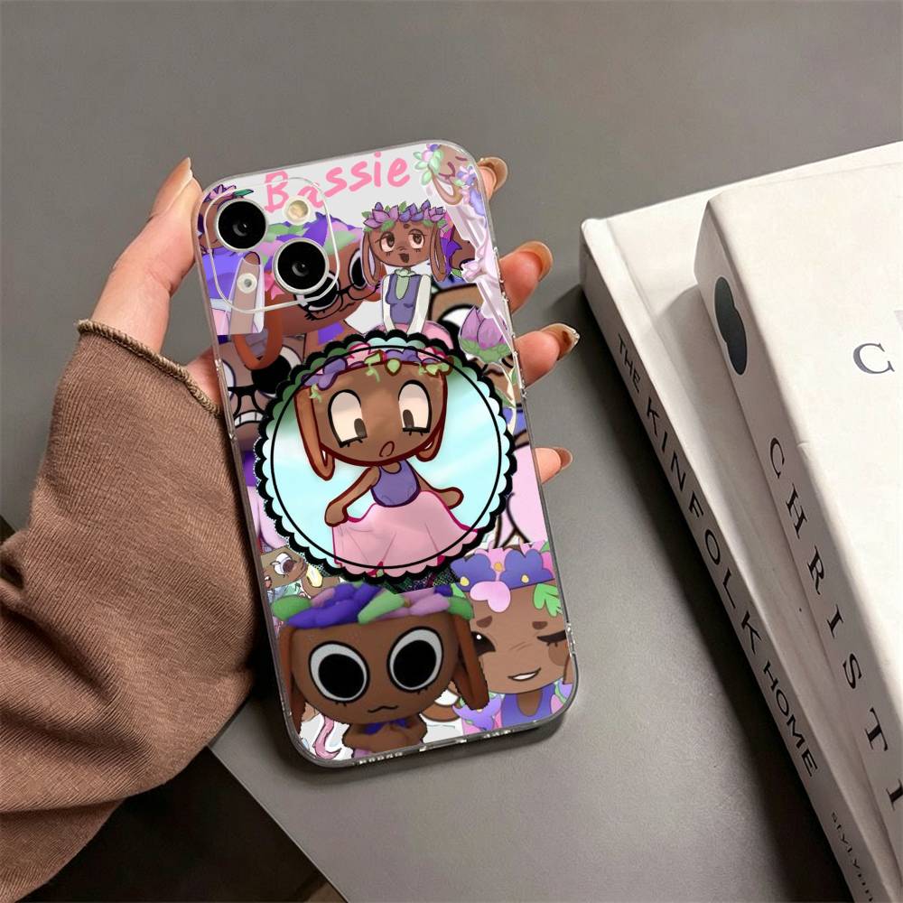 Bassie B-Bloomington D-Dandys World Phone Case For iPhone17,16,15,14,13,12,11 Plus,Pro Max Soft Transparent Cover