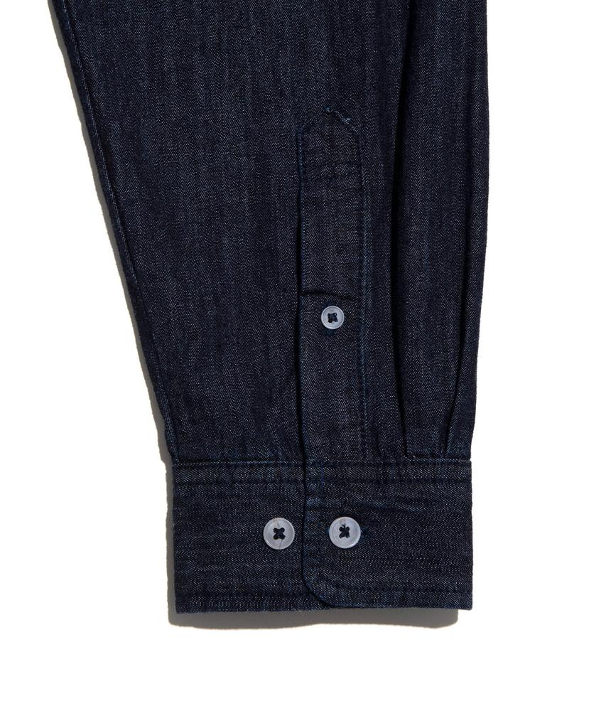 LEE Denim Shirt Long Dress Indigo Raw