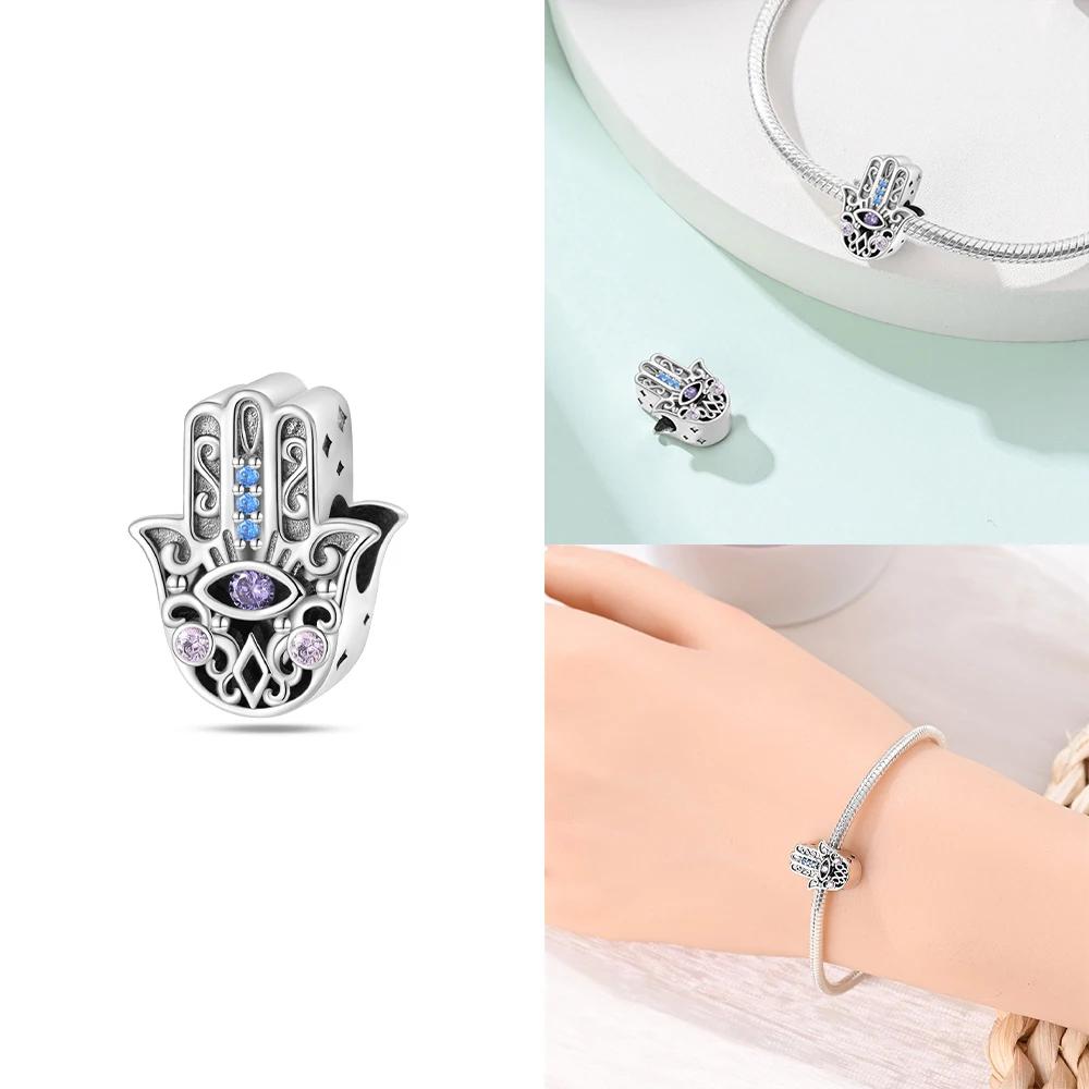 Copper Heart Shaped Guardian Color Romantic Retro Butterfly Charms Beads Fit 3Mm Original Bracelets Diy Jewelry Gift