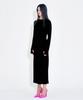 WARDOG Sheer Comfort Finger Loop Long Dress