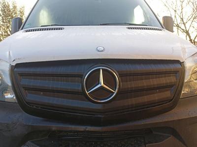 Winter Grille Cover V2 (2013-2025) Matte for Mercedes Sprinter W906
