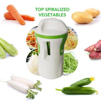 1 adet Ağır Spiralizer Dilimleyici Sebze Spiral Dilimleyici Kesici Kabak Makarna Erişte Spagetti Çok Fonksiyonlu Kullanım