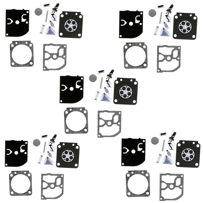 

5Pc Carburetor Repair Kit FS106 FS108 FS120 FS200 FS250 FS300 FS350 FS400 FS450 Zama RB-40 RB-85 C1Q-S33 C1Q-S34 C1Q-S35 C1Q-S36