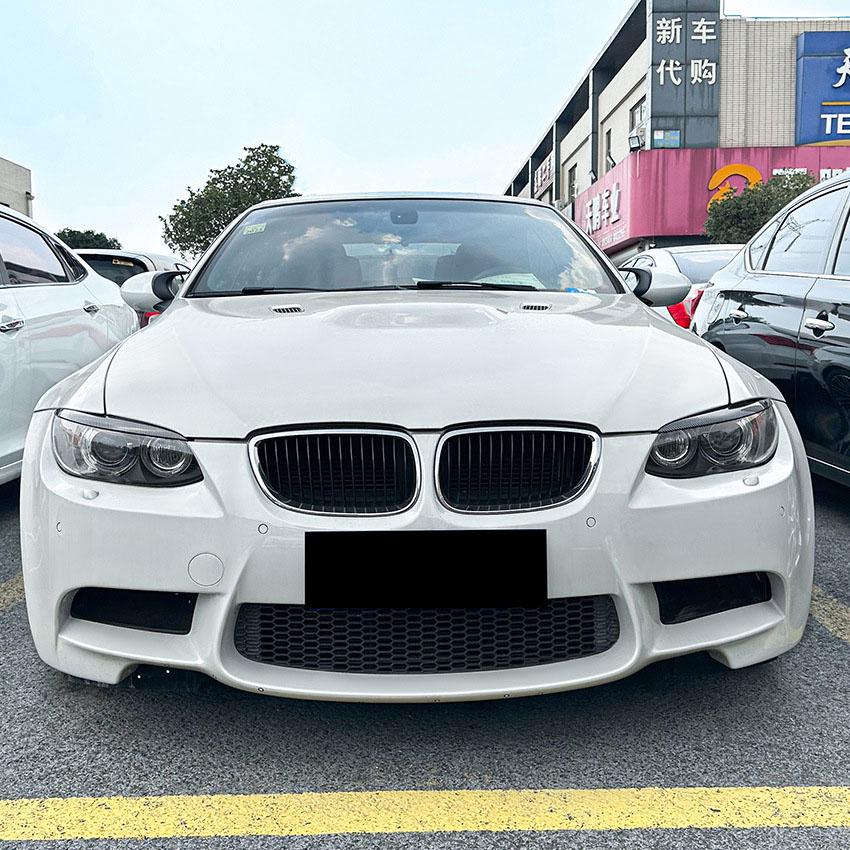 For BMW 3 Series E90 M3 E92 E93 Headlight Eyebrow Eyelid Trim Lamp Cover Sticker Car Accessories