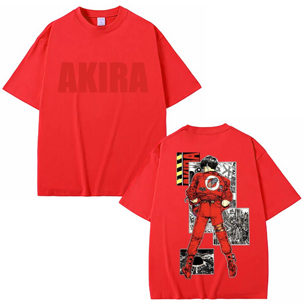 

Hot Japanese Anime Akira T Shirts Science Fiction Movie Shotaro Kaneda Unisexga Tshirt Unisex Women Fashion Cotton High Quality Tees S